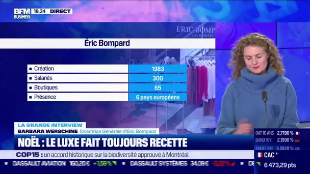 Eric Bompard : le luxe ne connait pas la crise à noël