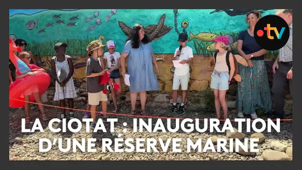 La Ciotat : Inauguration d'une réserve marine
