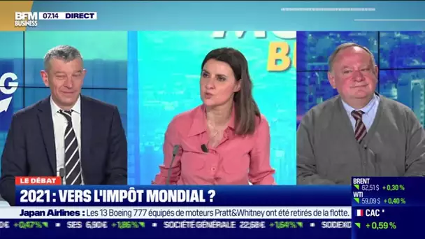 Le débat : 2021, vers l'impôt mondial ?, par Jean-Marc Daniel et Nicolas Doze