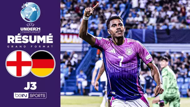 Résumé : L'ALLEMAGNE dompte l'ANGLETERRE et termine en tête du groupe !