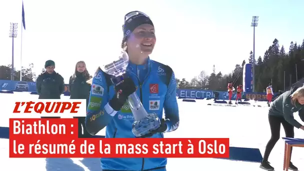 Le résumé de la mass start femmes d'Oslo - Biathlon