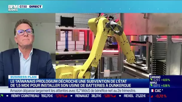 Gilles Normand (ProLogium) : ProLogium décroche 1,5 milliard d'euros pour son usine à Dunkerque