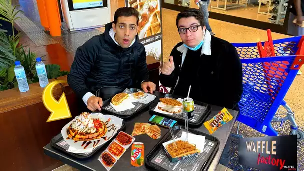 NOTRE PREMIÈRE FOIS CHEZ WAFFLE FACTORY 🤩🔥 ! ( c'est une dinguerie)