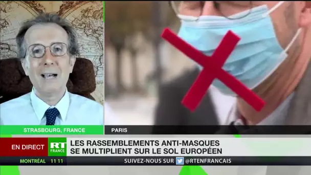 Rassemblements anti-masques : «Ces manifestations traduisent un agacement», note Stéphane Gayet