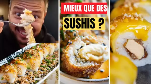 Mieux qu'un FAST FOOD JAPONAIS de SUSHIS ? Ce SNACK invente des plats !