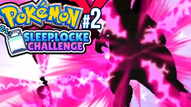 Pokémon Y | #2 | Première MEGA-EVOLUTION ! | SLEEPLOCKE CHALLENGE😴 |