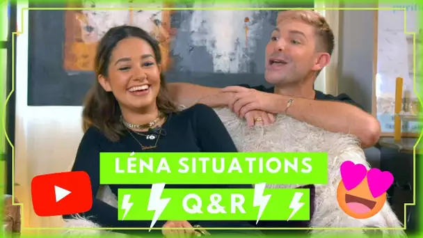 Q&R Léna Situations: En couple depuis sa rupture ? Romances, Moquée sur ses cheveux, Réponses cash !