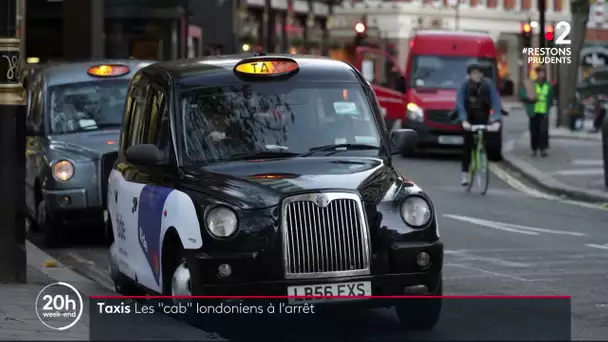 Des champs de taxis abandonnés à cause de la pandémie