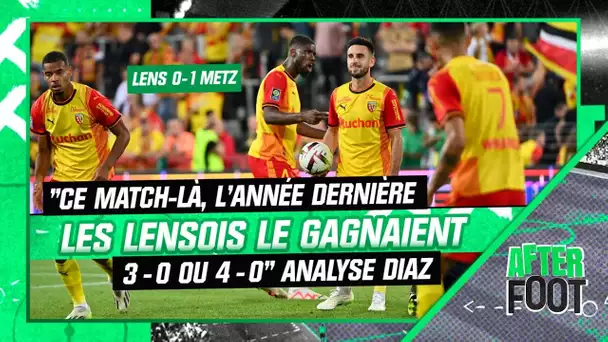 Lens 0-1 Metz : "Ce match-là, l'année dernière les Lensois le gagnaient 3-0 ou 4-0" analyse Diaz