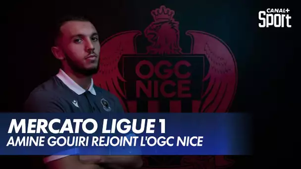 Le jeune joueur de l'OL Amine Gouiri rejoint l'OGC Nice