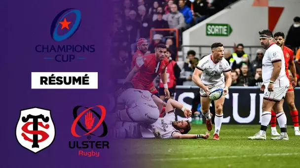 🏆🏉 Résumé - Champions Cup : A 14, le Stade Toulousain frôle l'exploit contre l'Ulster