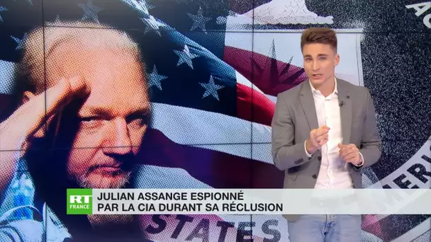 Julian Assange espionné par la CIA durant sa réclusion à Londres