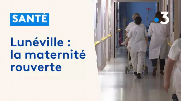 L'hôpital de Lunéville rouvre le service maternité