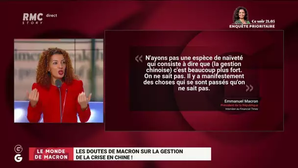 Emmanuel Macron moqué par les GG sur ses (non)déclarations à propos des zones d'ombre chinoises