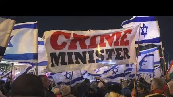 Israël : des dizaines de milliers de manifestants contre la réforme judiciaire