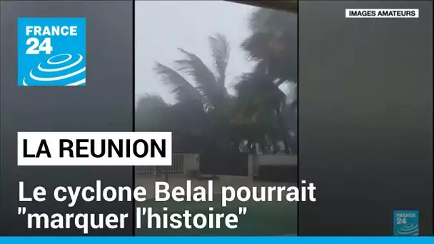 La Réunion : le cyclone Belal pourrait "marquer l'histoire" • FRANCE 24