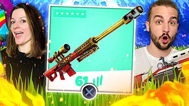 ON DEPENSE TOUS NOS LINGOTS POUR CE SNIPER EXOTIQUE ! FORTNITE DUO SAISON 2 !