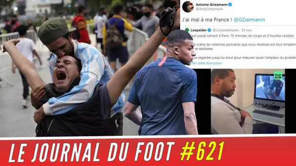 La FOLIE MARADONA en Argentine, GRIEZMANN et MBAPPÉ s'indignent contre les violences policières