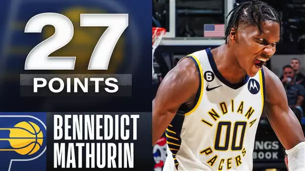 No. 6 Pick Bennedict Mathurin Drops 26 PTS In Pacers W!
