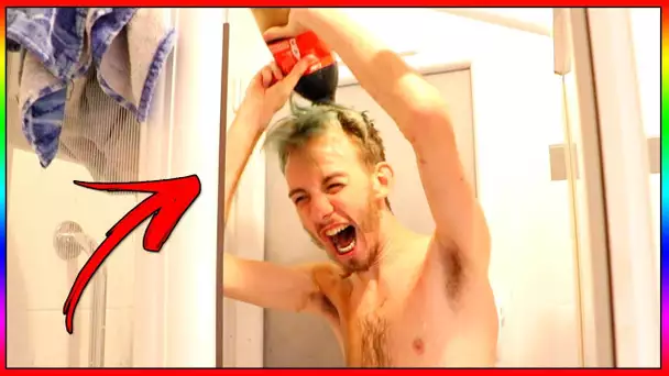 J'AI SURPRIS KENNY EN TRAIN DE FAIRE UNE DOUCHE AU COCA COLA !