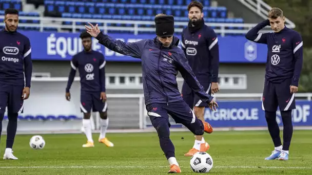 17h30 : entrainement des Bleus en direct