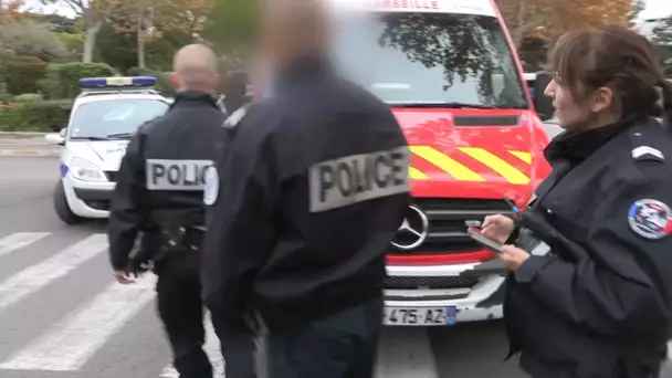 La police marseillaise en action