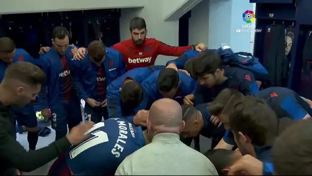 Calentamiento Levante UD vs Real Madrid