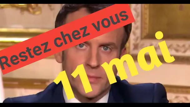 Emmanuel Macron annonce le prolongement du confinement jusqu'au 11 mai