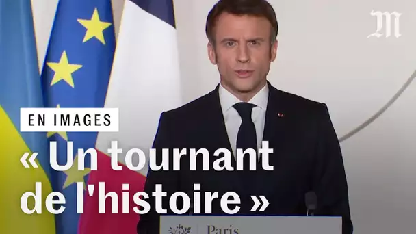 Guerre en Ukraine : Macron s'adresse aux Français