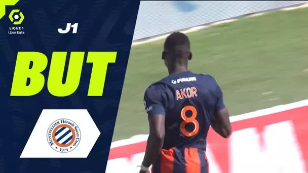 But Akor Jerome ADAMS (58' - MHSC) MONTPELLIER HÉRAULT SC - HAVRE AC (2-2) 23/24