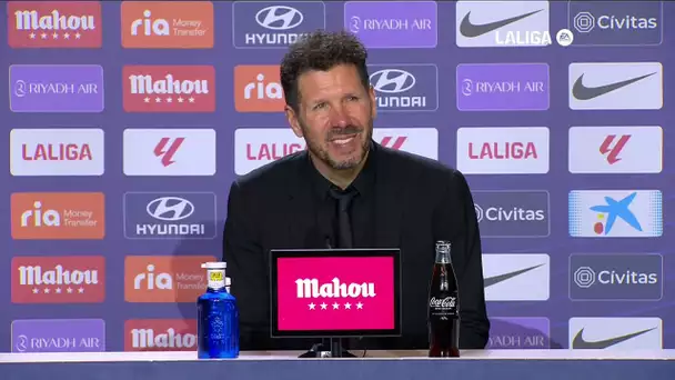 Rueda de prensa Atlético de Madrid vs Villarreal CF