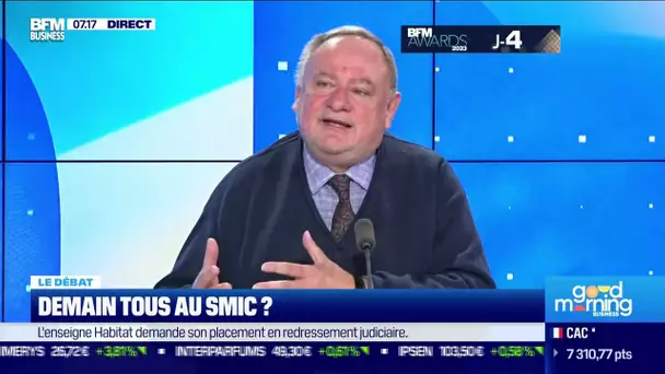 Nicolas Doze face à Jean-Marc Daniel : Demain tous au Smic ?