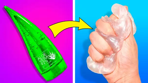 26 IDÉES DIY COOLS AVEC DE LA RÉSINE, DU SLIME ET DES CRAYONS GRAS