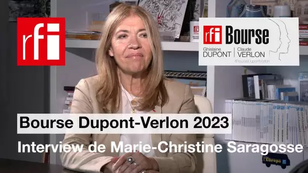 Marie-Christine Saragosse, PDG de FMM, lance la «Bourse Ghislaine Dupont et Claude Verlon» 2023