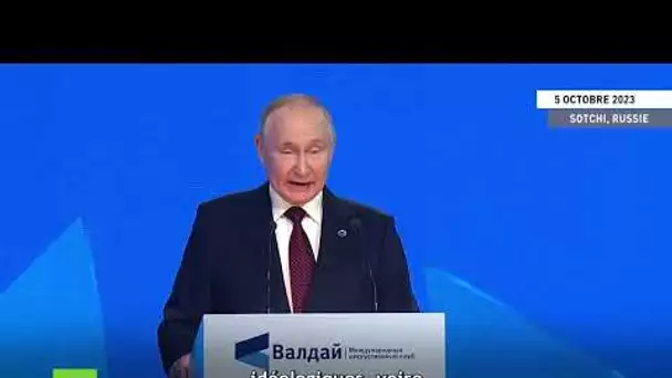 Poutine : « Nous devons réagir à la pression militaire et politique toujours croissante »