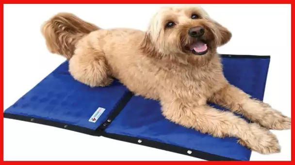 Dog Cooling Pad - CoolerDog Dog Cooling Products Hydro Cooling Mat 2 Pack for Large Dogs