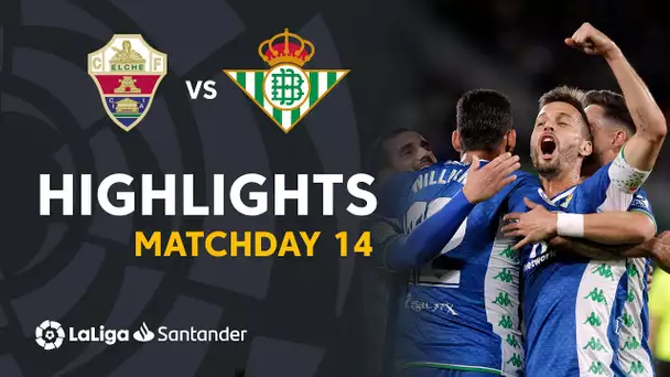 Resumen de Elche CF vs Real Betis (0-3)