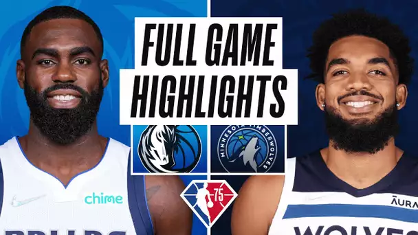 MAVERICKS at TIMBERWOLVES | FULL GAME HIGHLIGHTS | December 19, 2021