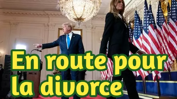 Melania Trump : Déjà en route pour le divorce ? Des proches balancent !