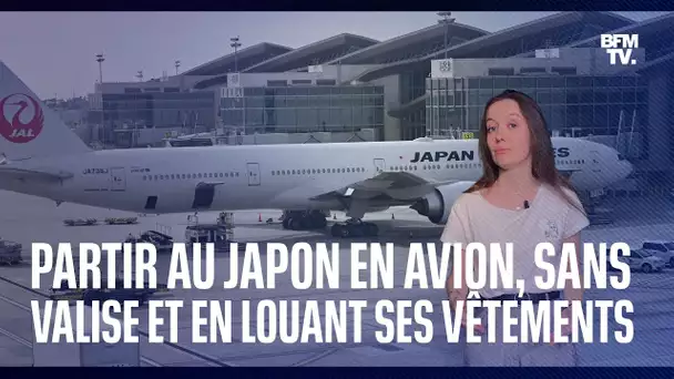 La compagnie aérienne Japan Airlines propose à ses clients de louer des vêtements à leur arrivée