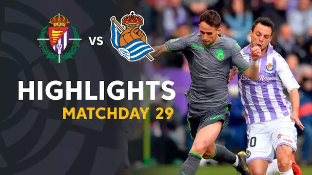 Highlights Real Valladolid vs Real Sociedad (1-1)