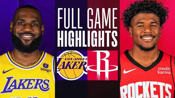 LAKERS at ROCKETS | FULL GAME HIGHLIGHTS | November 8, 2023