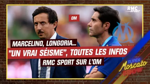 OM : Marcelino, Longoria..."un vrai séisme", toutes les infos RMC Sport sur l'OM