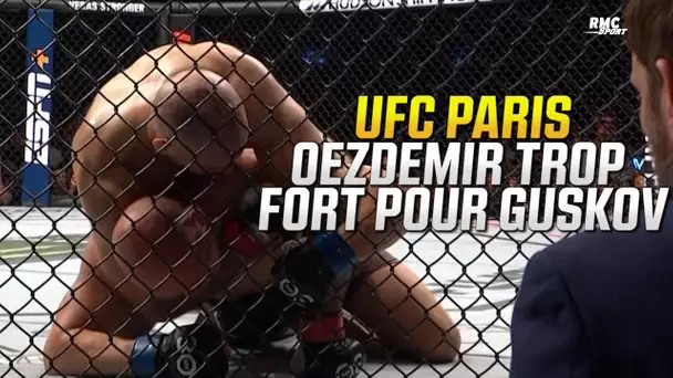 Résumé UFC Paris : Oezdemir trop fort pour Guskov, victoire par soumission au 1er round