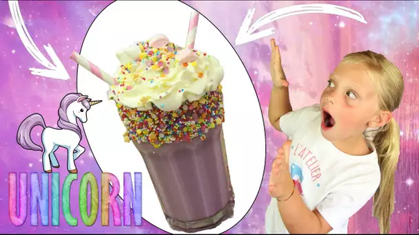 ♡• RECETTE KAWAII MILKSHAKE LICORNE •♡