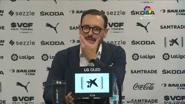 Rueda de prensa Valencia CF vs Real Madrid