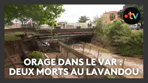 Orage dans le Var : deux morts au Lavandou, commune la plus sévèrement touchée