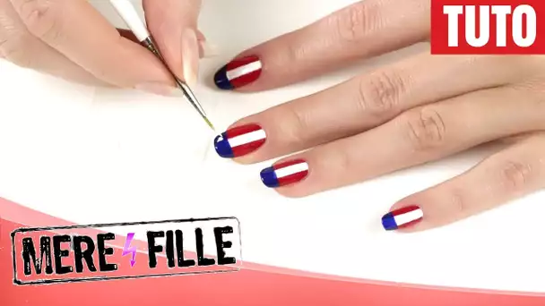 Mère et Fille : California Dream - Tuto  : Nail art américain