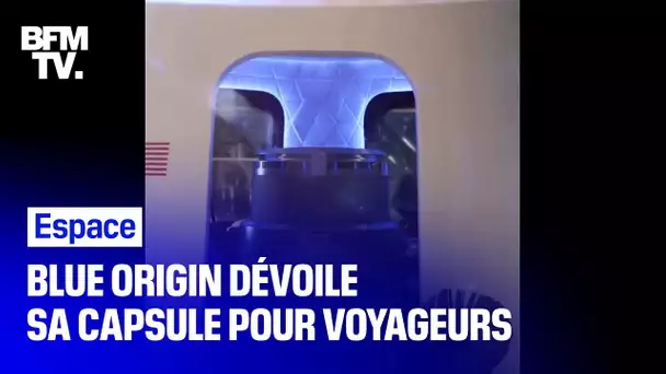 Blue Origin, la fusée de Jeff Bezos, dévoile sa capsule pour le tourisme spatial