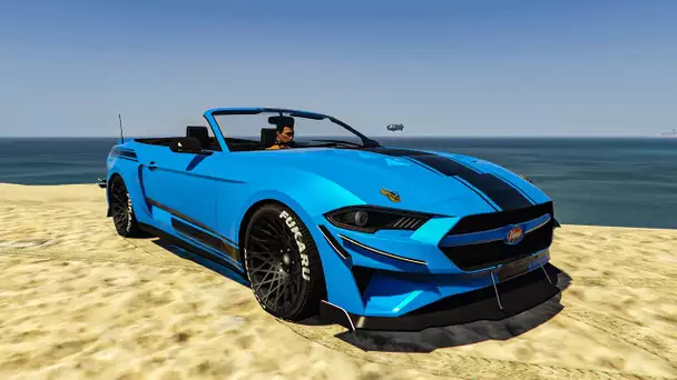 JE CUSTOM LA NOUVELLE MUSTANG DECAPOTABLE ! (3.000.000$)